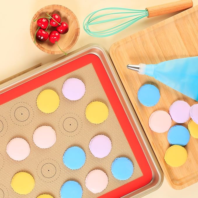 AMYONE Macaron Silicone Baking Mats - Image 3