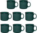 Set of 8 Ceramic Campfire Mugs – 15 Oz, Camping – Customizable by GiftsbyDesign