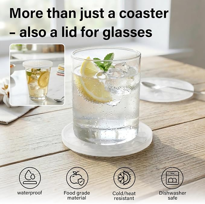 Silicone Drink Coasters Set of 4, Coaster - Image 5