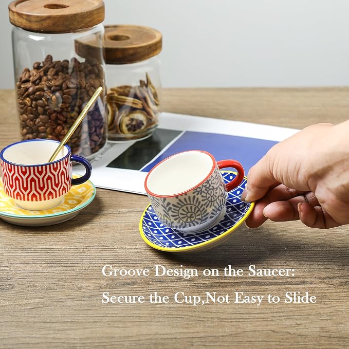 Selamica Ceramic Espresso Cups - Image 5