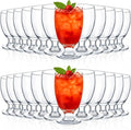 Patelai Set of 24 Water Goblet, 10.5 oz Clear Drinking Glasses Bulk Dishwasher by Patelai