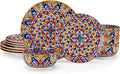 vancasso 12 Pieces Dinnerware Sets, Porcelain Dishes Set by vancasso