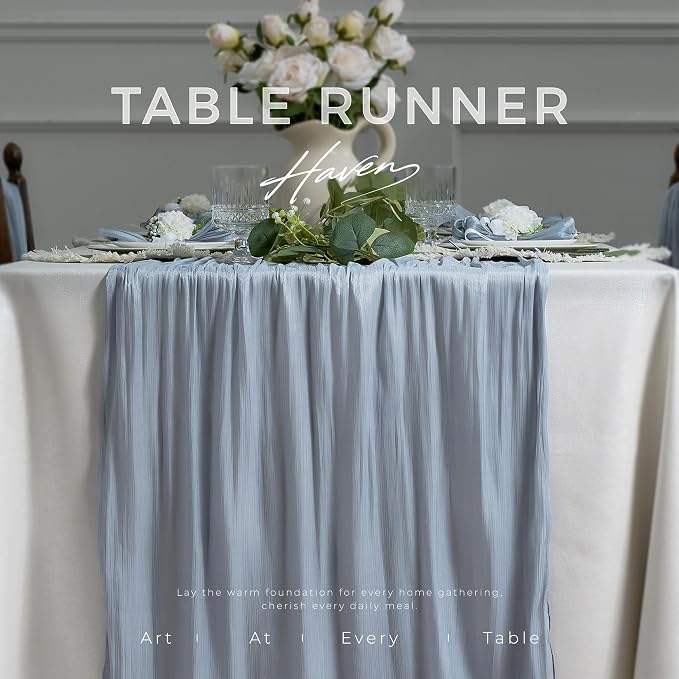 Leetaltree Dazzle Table Runner-Luxury Scarf Table Runner 120 Inch 10FT - Image 2