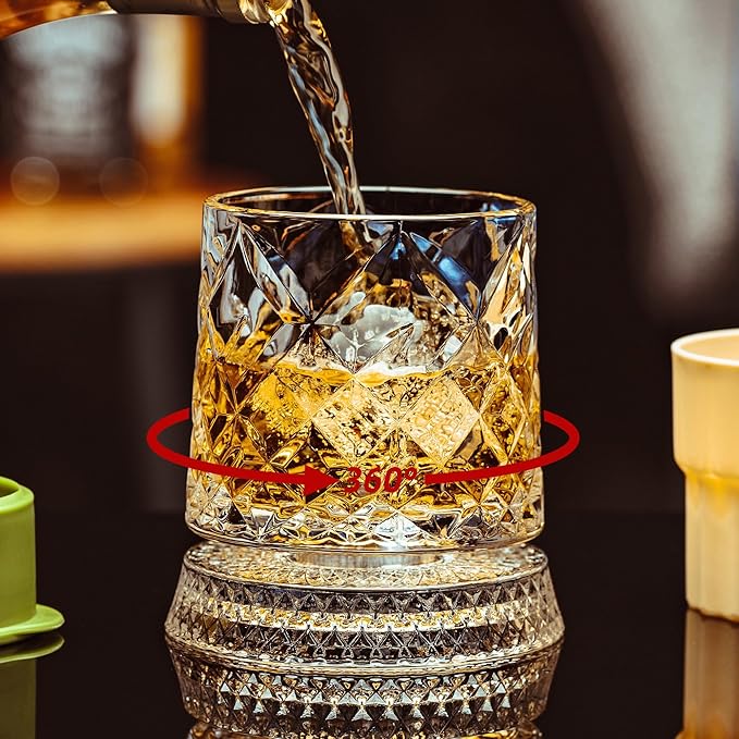 Spinning Whiskey Glasses Set of 4 - Image 2