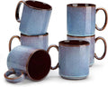 vancasso ONION Ceramic Coffee Mugs Set of 6, 16 Oz Coffee Cups by vancasso
