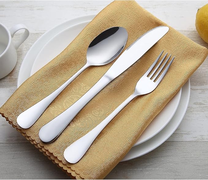 HaWare 68 Pieces Silverware Set - Image 5