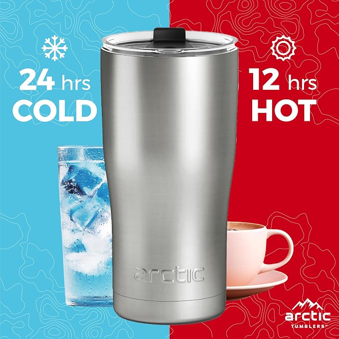 | 20 oz Rose Insulated Tumbler - Image 2
