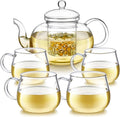 Teabloom Heatproof Glass Teapot Set by Teabloom