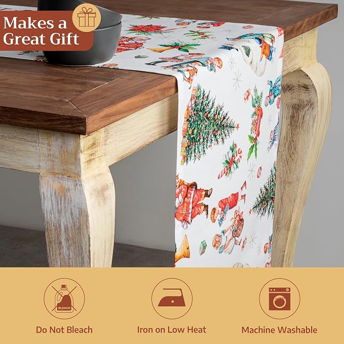 Maison d' Hermine Table Runner 100% Cotton 14.50" x 72" | Table Runners 72 - Image 5