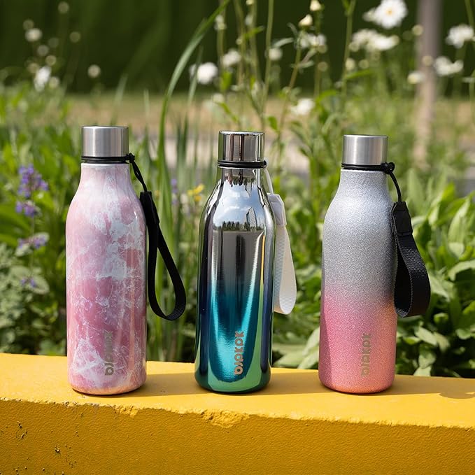 BJPKPK 18oz Insulated Water Bottle, Stainless Steel Bottle - Image 6