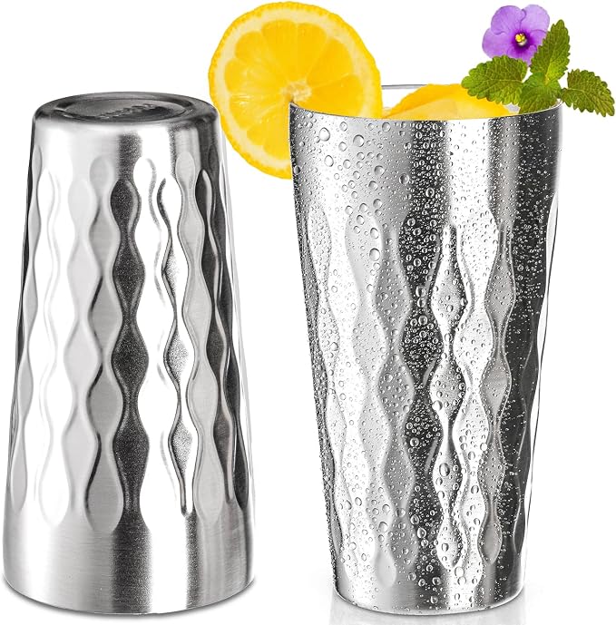 Foraineam Double Layer Vacuum Insulated Stainless Steel Cups 16 oz Drinking - Image 6