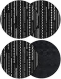 Contemporary Geometric Coasters Set of 4, Absorbent Coasters by Unknown