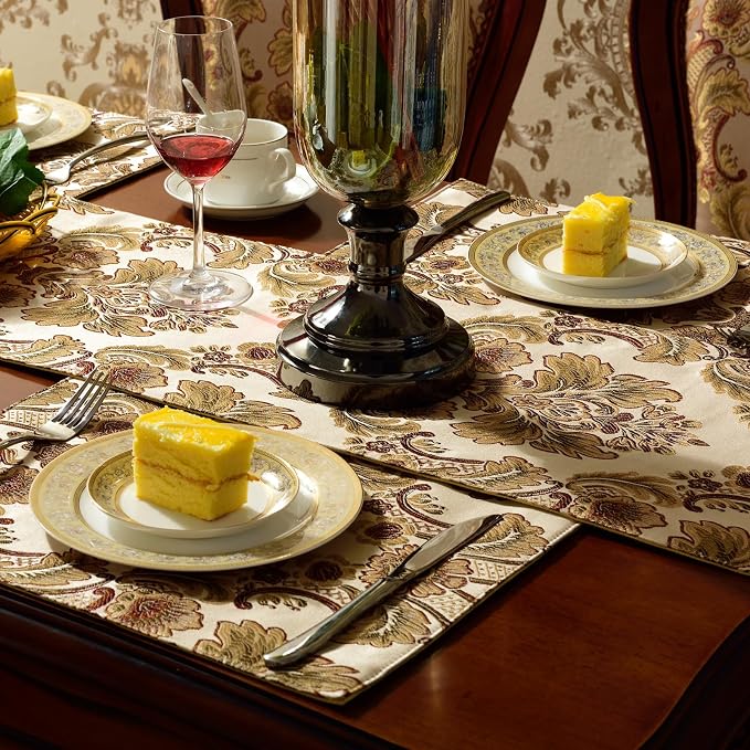 Extra Luxury Velvet Blue Table Runner 120 Inches Long - Image 7