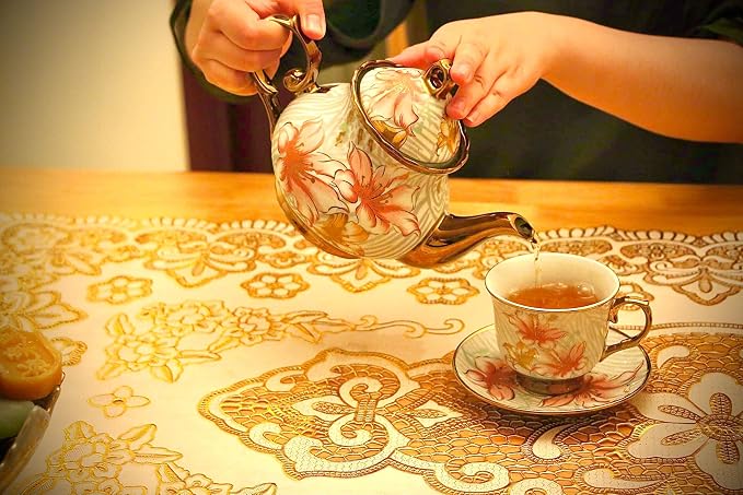 20 Pieces Porcelain Tea Set - Image 4