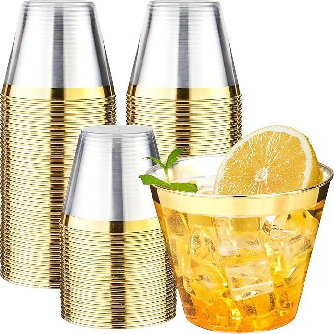 RACETOP Clear Plastic Cups by RACETOP