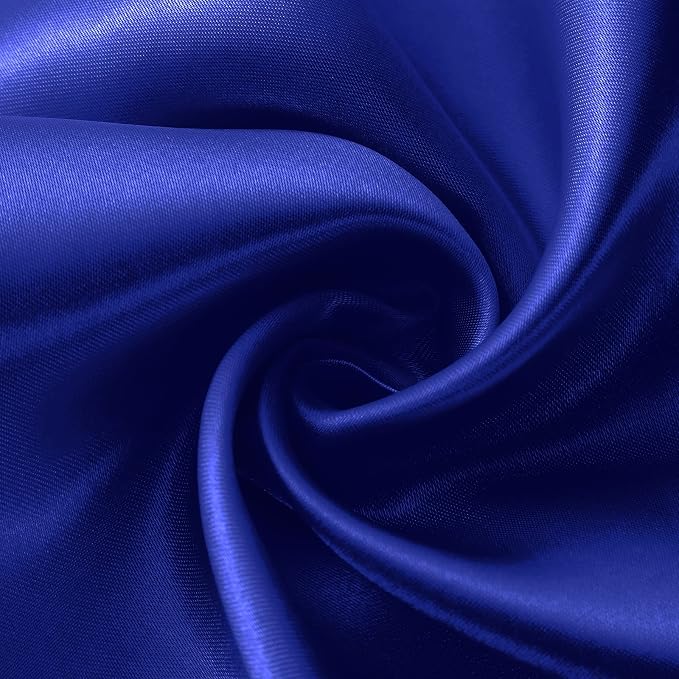 Horbaunal 6 Pack Satin Runners 12 x 108 Inch, Royal Blue | Bright Silky Smooth - Image 6