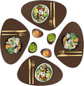 Faux Leather Placemats and Coasters by CaSail