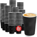 Lamosi 500 Pack Coffee Cups 16 oz, Disposable Paper Coffee Cups No Lids | by BuyNow