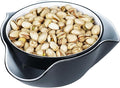 Pistachio Bowl, Snack Serving Dish, Double Dish Nut Bowl by FieldshireGoods