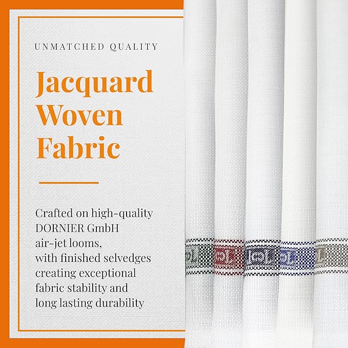 Premium Cloth Striped Placemats Set of 4 – 100% Soft Durable Jacquard Woven Cotton Table Placemats with Stain-Release Fabric – Machine Washable for Dining Table – Cherry Red, 20"x14"