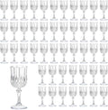 7OZ Plastic Wine Glasses, Reusable Vintage Goblets Unbreakable Drinking Glasses by Unknown