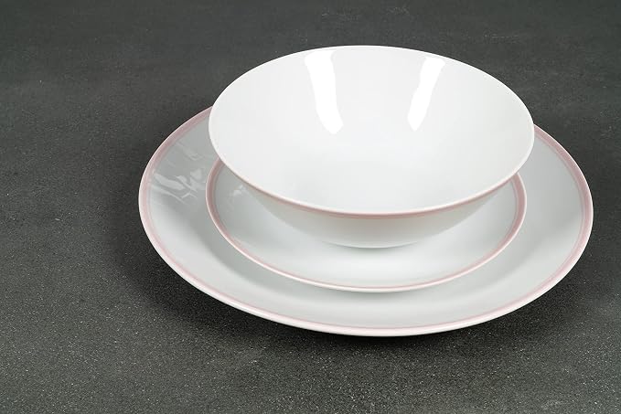 10 Strawberry Street Coupe Double Line 12 Pc, Misty Rose, SM-1200-CP-P - Image 7
