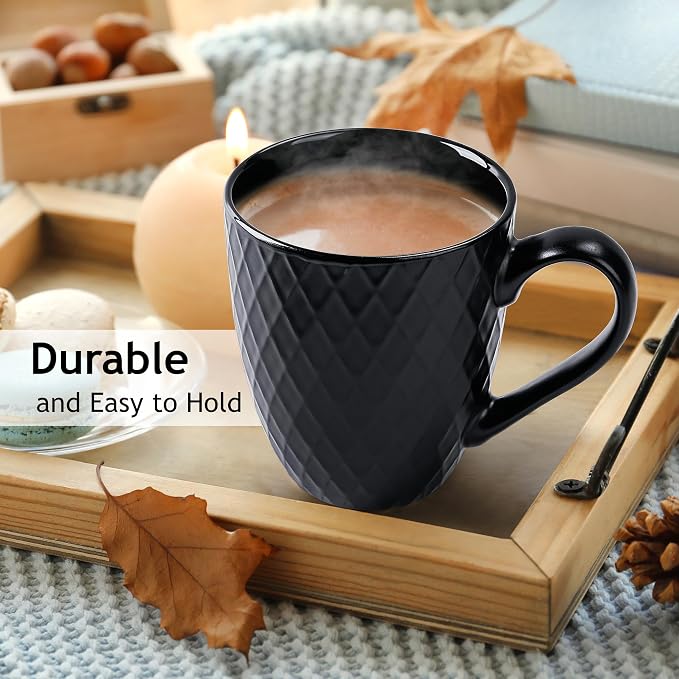 MIAMIO - Coffee Mugs Set of 6 - Palmanova Collection | Modern matte ceramic mug - Image 4