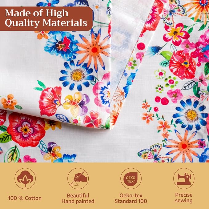 Maison d' Hermine Table Runner 100% Cotton 14.50" x 72" | Table Runners 72 - Image 3