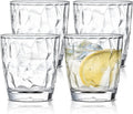 Top-spring 10 Oz Reusable Plastic Water Tumbler 4pcs Clear BPA Free | Thickened by Top-spring
