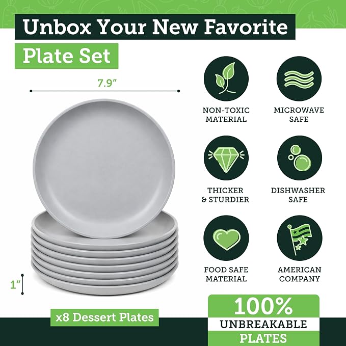 Grow Forward Premium Wheat Straw Plates - Image 3