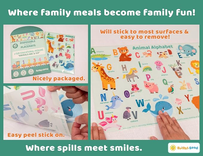 Bright Seed Disposable Placemats - Image 5