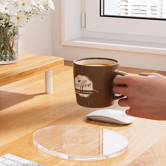 Acrylic Coaster Decorative Plates, Office Desk Accessories - Image 4