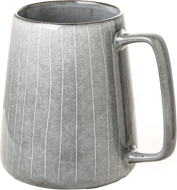 Large Ceramics Coffee Mugs, 24 OZ, Large Handle Design, Extra Large Tea and by Ceraozmus