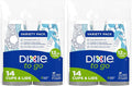 Dixie Paper Coffee Cups With Lids, 12 oz | 14 Count | Pack of 2 | Insulated | by Unknown