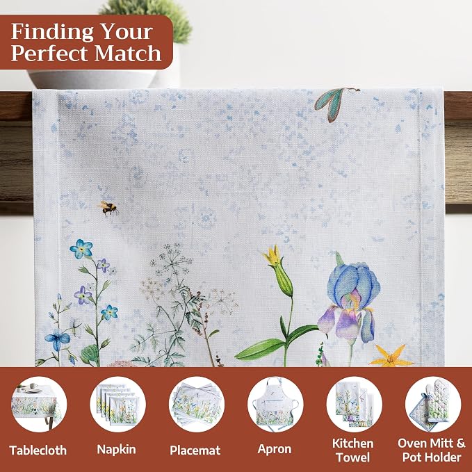 Maison d' Hermine Table Runner 100% Cotton 14.50" x 108" | Table Runners 108 - Image 4