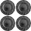 Karma, 8.75 inches Melamine Salad Plates Set of 4, Reusable Dishwasher Safe by KarmaGifts