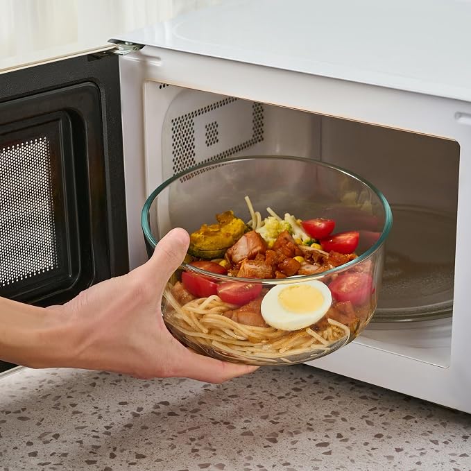 12-Piece Glass Food Storage Containers Set | 2-Cup & 4-Cup, Leakproof | - Image 4