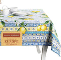 Maison d' Hermine Table Cloth Rectangle Table 100% Cotton 60 x 108 Inches Tablecloth Reusable Decorative for Dining Room Farmhouse Home Valentines Day Decorations Spring Summer - Citrus