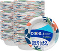 Dixie Small Paper Bowls, 10 Oz, Microwave-Safe, Soak-Proof, Disposable Bowls by Unknown