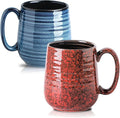 HASENSE Large Coffee Mugs Set of 2, Ceramic 20 oz Coffee Cups by Hasense