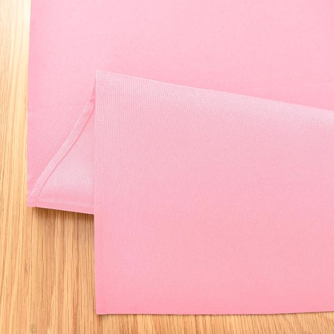 Wolkemer Farmhouse Pink Table Runner Dining Table Runners 48 Inches Long | - Image 3