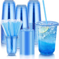 KesaPlan 50 Pack 16 oz Blue Plastic Party Cups by KesaPlan