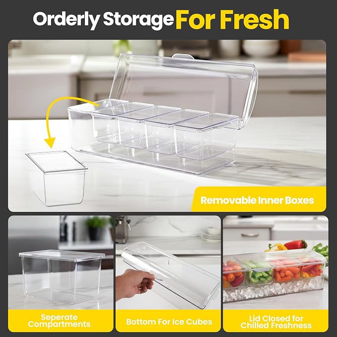 Ice Chilled Condiment Caddy - Image 5