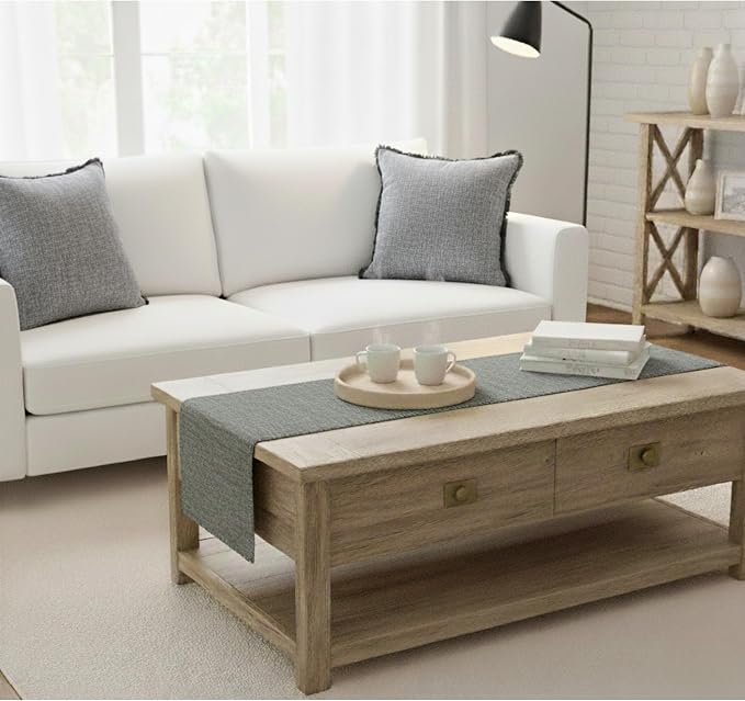 Coffee Table Runner 14 x 36 inch Short Table Runner - Image 6
