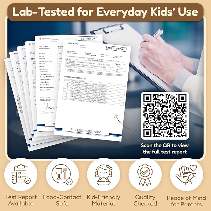FOODLE Wheat Straw Kids Bowls - Image 4