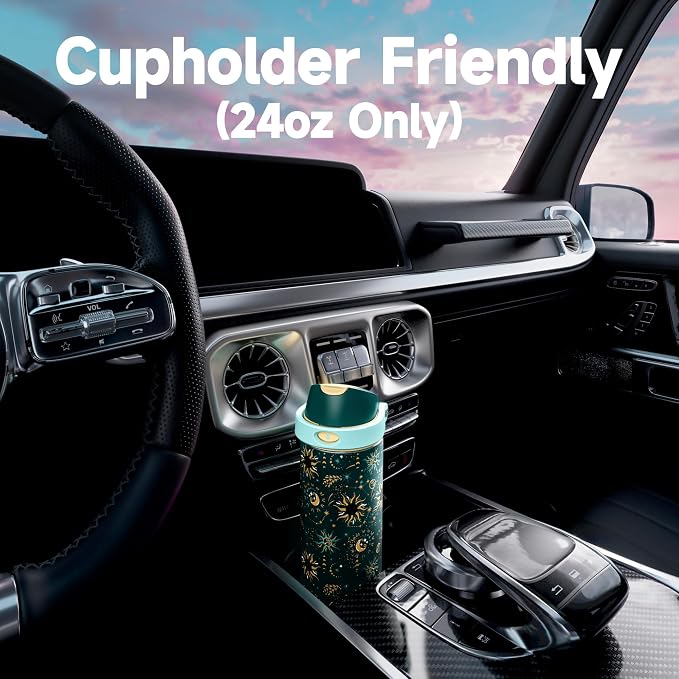 24 oz Insulated Water Bottle - Image 6