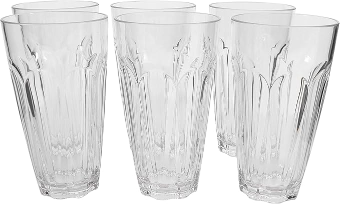 FDG Nuglass 22oz Tritan Classic Tumbler 6-pack