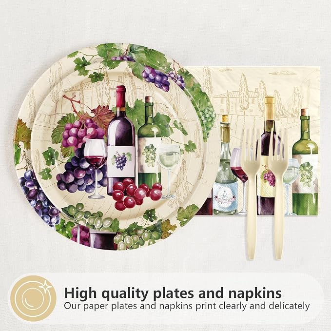 96Pcs Wine Tasting Party Decorations - Image 3