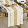 Artoid Mode Burlap Brown Rustic Woven Table Runner 12x72 Inch | Holiday by ArtoidMode
