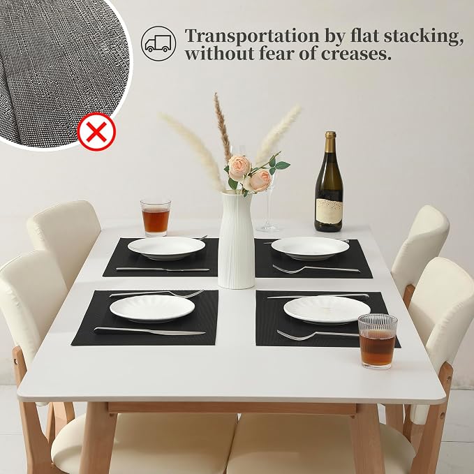 Leetaltree Black Frame Placemats Set of 24 - Image 5